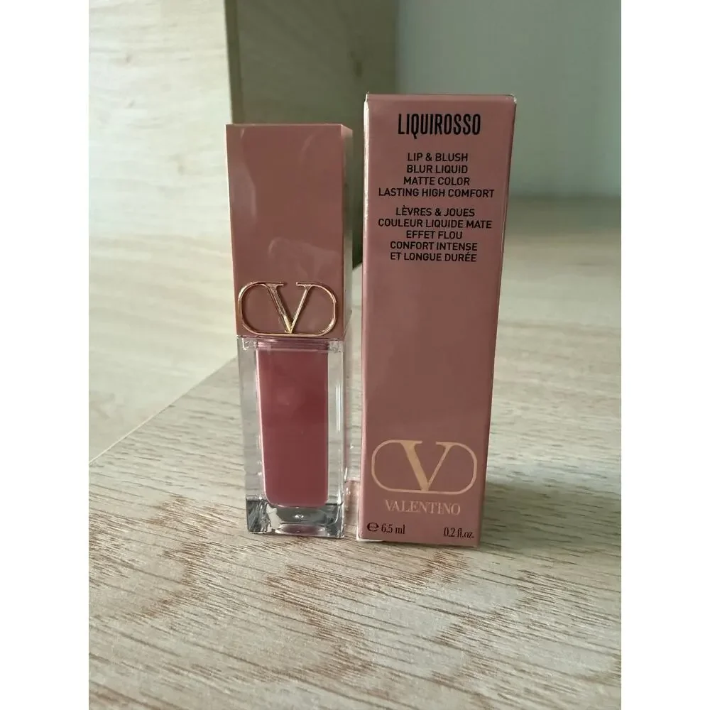 $40 Valentino Liquirosso 100R Roman Grace Lip & Blush Matte